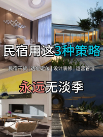 【寓老板民宿小成】听说五一你的民宿还没🈵房？进来学！